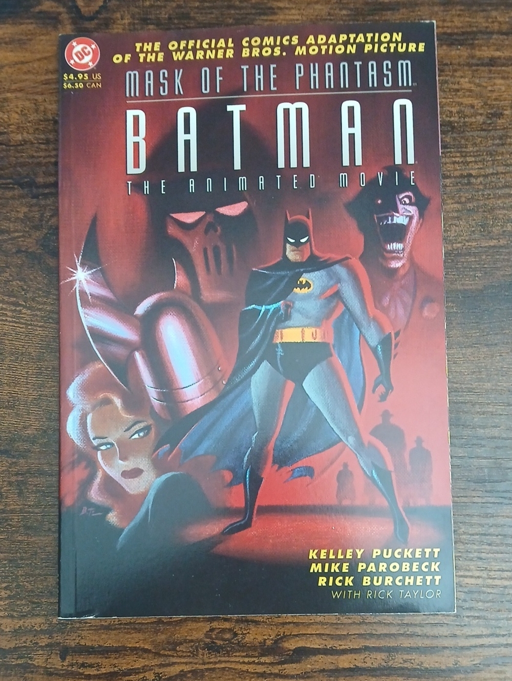 Vintage 1993 DC BATMAN: Mask of the Phantasm The Animated Movie Comic